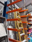 Electricians Stepladder, Twin Section Ladder, Surveyors Ladder and 2x Crawling Board