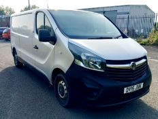 Vauxhall Vivaro 2900 CDTI Panel Van, registration DY15 JUK, first registered 30 June 2015, V5