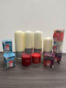 A Selection of Prices Candles