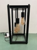 A Straits Triple Hanging Table Lamp