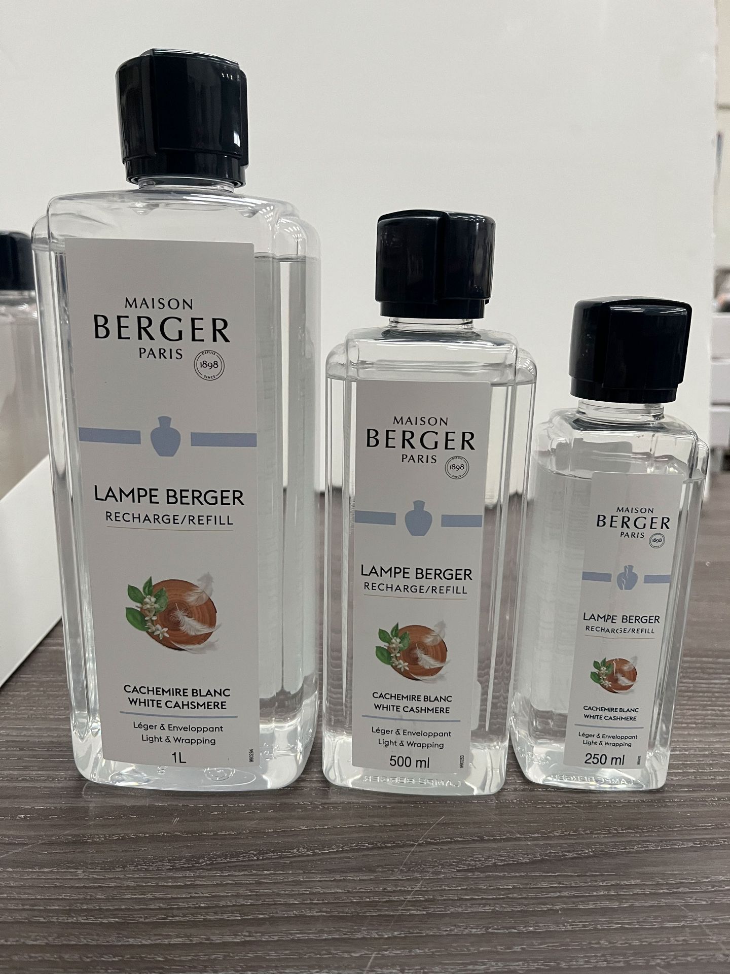 A Selection of Mason Berger Paris Refill Scents in 'White Cashmere'