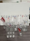A Selection of APAC Glass Vases