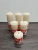Large Selection of Bolsius Large 19cm, Medium 13cm and Small 8cm Candles
