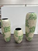 A Selection of Straits Home Vases