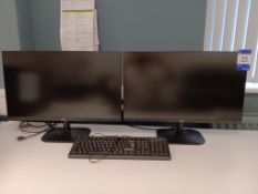 2 x AOC 27” Monitors