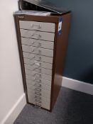 Triumph Metal Multi Drawer Cabinet (Approx. 2ft 10” Height)