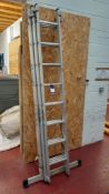 Zarges 40228 3 piece ladder (located in Northampton)