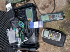 4 x Various gas analysers & thermometers (located in Sowerby Bridge)