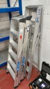 3x Zarges 6 step step-ladders (located in Northampton)