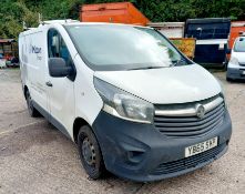 VAUXHALL VIVARO L1 DIESEL 2700 1.6CDTI 90PS H1 Van. Reg: YB65 SVP. Mileage: 182,884. MOT: 21.03.