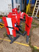 24 x JSP extendable site barriers (located in Sowerby Bridge)