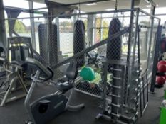 4 Sections of Gym Workout Cage Fencing