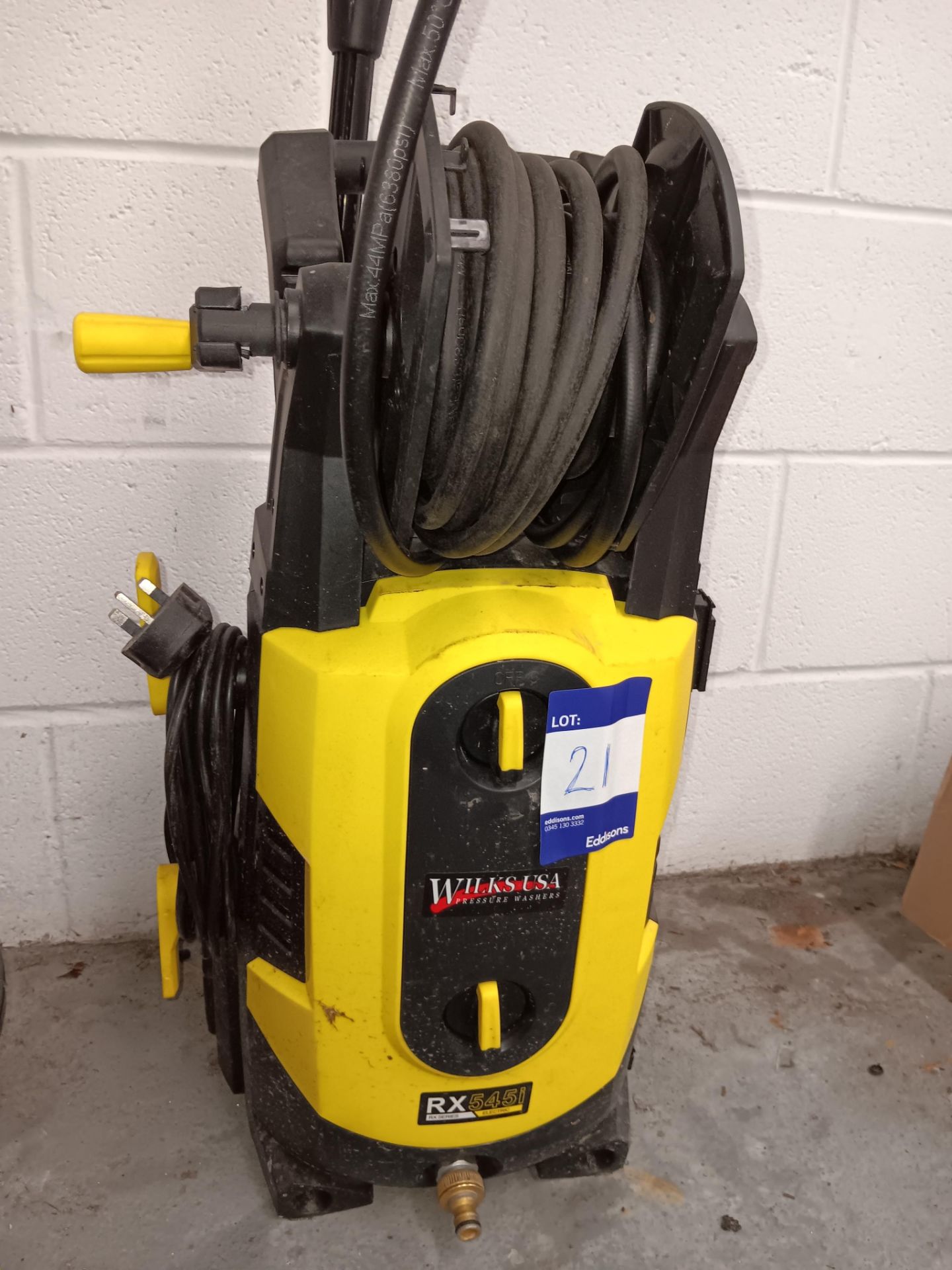Wilks USA RX545i pressure washer, serial number 0122-000000540 - Image 2 of 4