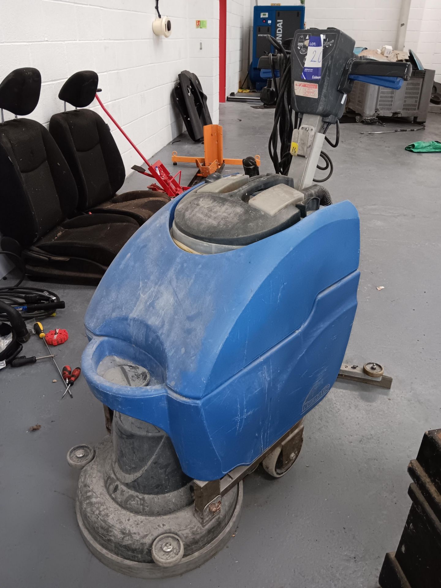 Numatic TT34505 Twintec 30litre mains powered floor scrubber, serial number 073710412 - Image 2 of 4