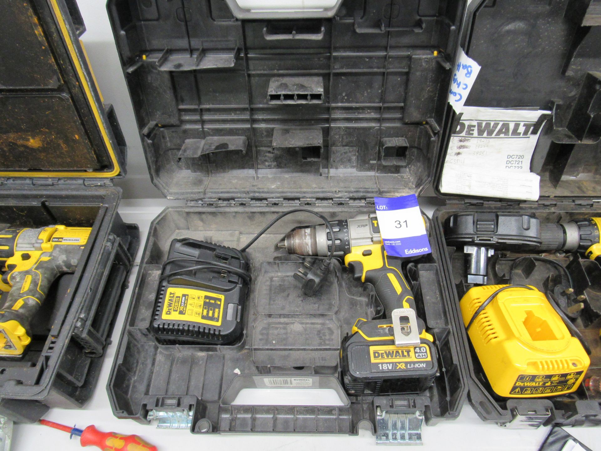 Dewalt DCD996 including battery x1 & charger