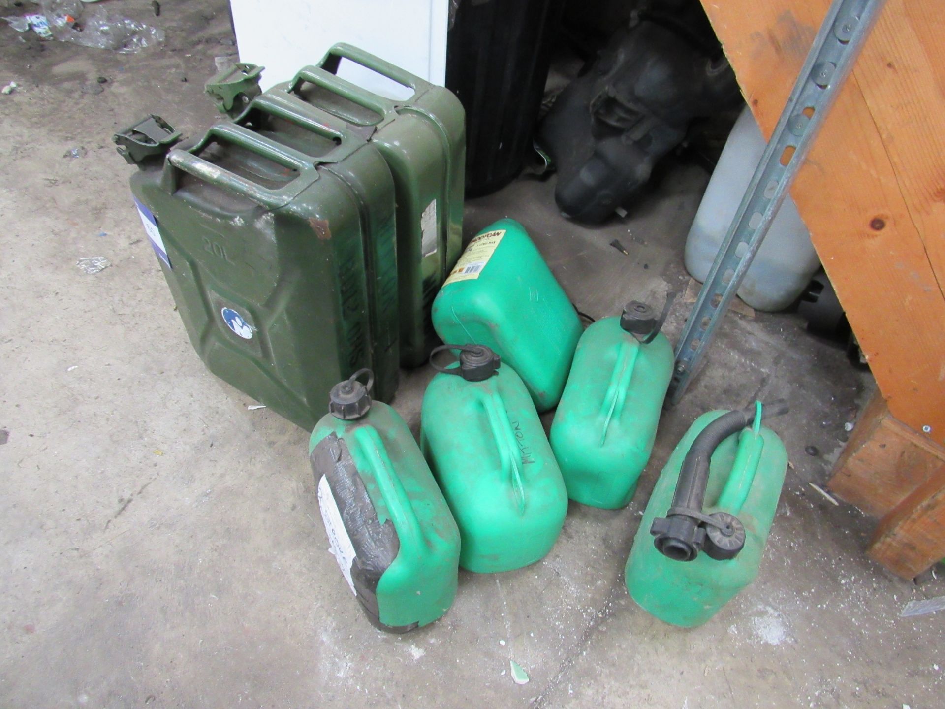 7 Various Fuel Containers - Image 2 of 2