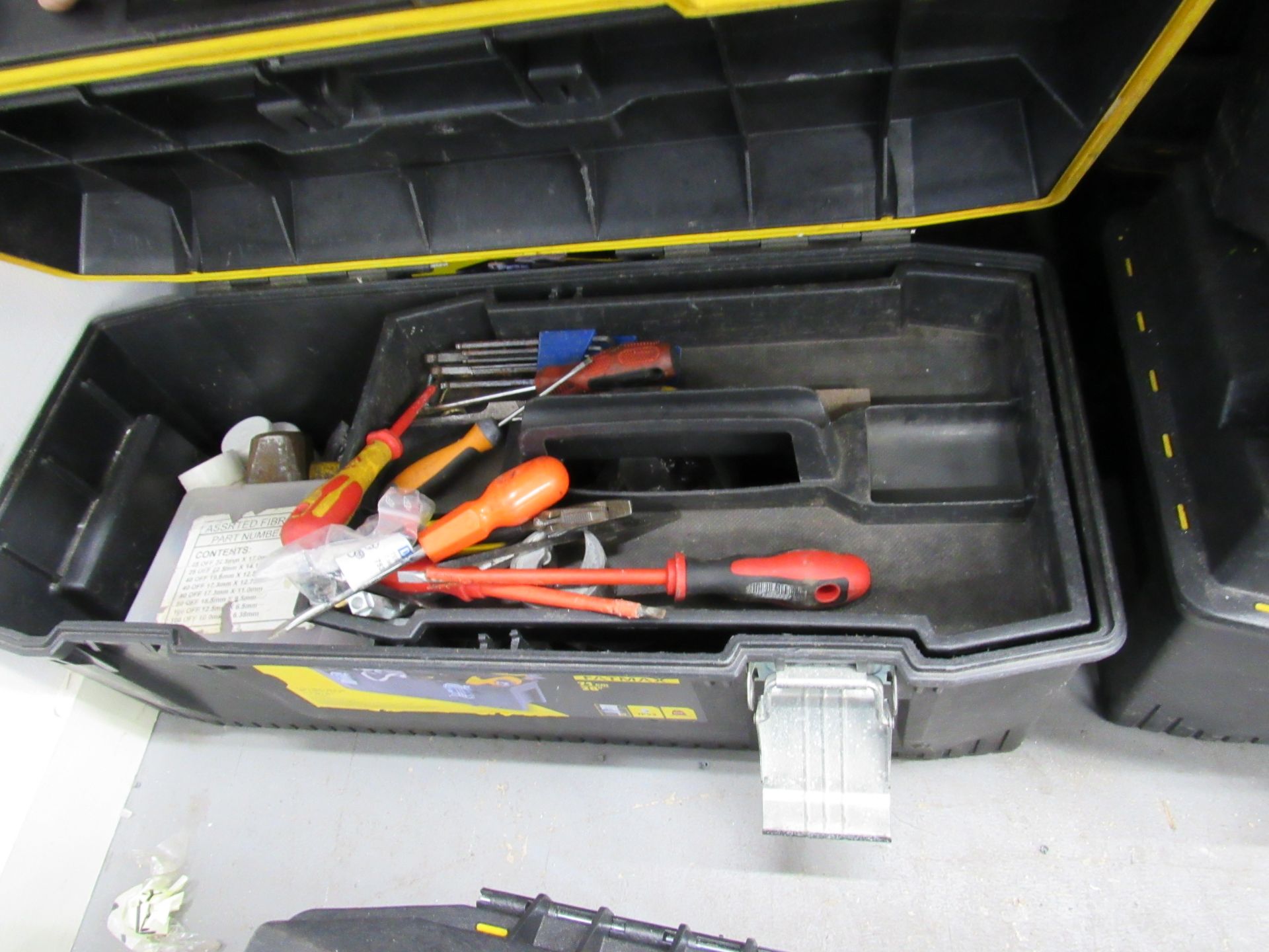 8 Stanley Fat Max Toolboxes with various contents - Image 4 of 5