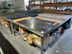 Metal Framed Workbench