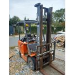 Heli Electric Forklift Model HFB15-HBI Twin Mast 1500kg Electric Forklift