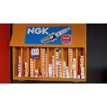 NGK display unit & quantity of NGK spark plugs