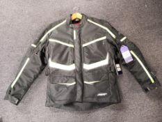 RST MAVERICK CE MENS TEXTILE JACKET BLK/FY 44 (Retail Price £199.99)