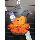 CHEST PROTECTOR 4.5 ORANGE/WHITE JUNIOR