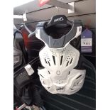 LEATT NECKVEST FUSION 3.0 WHITE L/XL 172-184CM