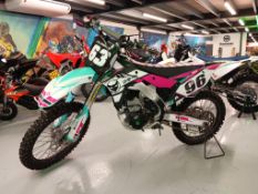 KAWASAKI KXF 250, VIN No: JKBKX252AAA022760, Year: 2019 - USED (Retail price £3,395) N.B. MISSING