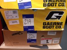 GAERNE SG12 BOOT - WHT/BLK EU47/US12/UK11 (Retail Price £560)