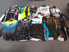 10 x Various Motocross Shirts