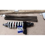 WP Apex shock absorber & pair of springs