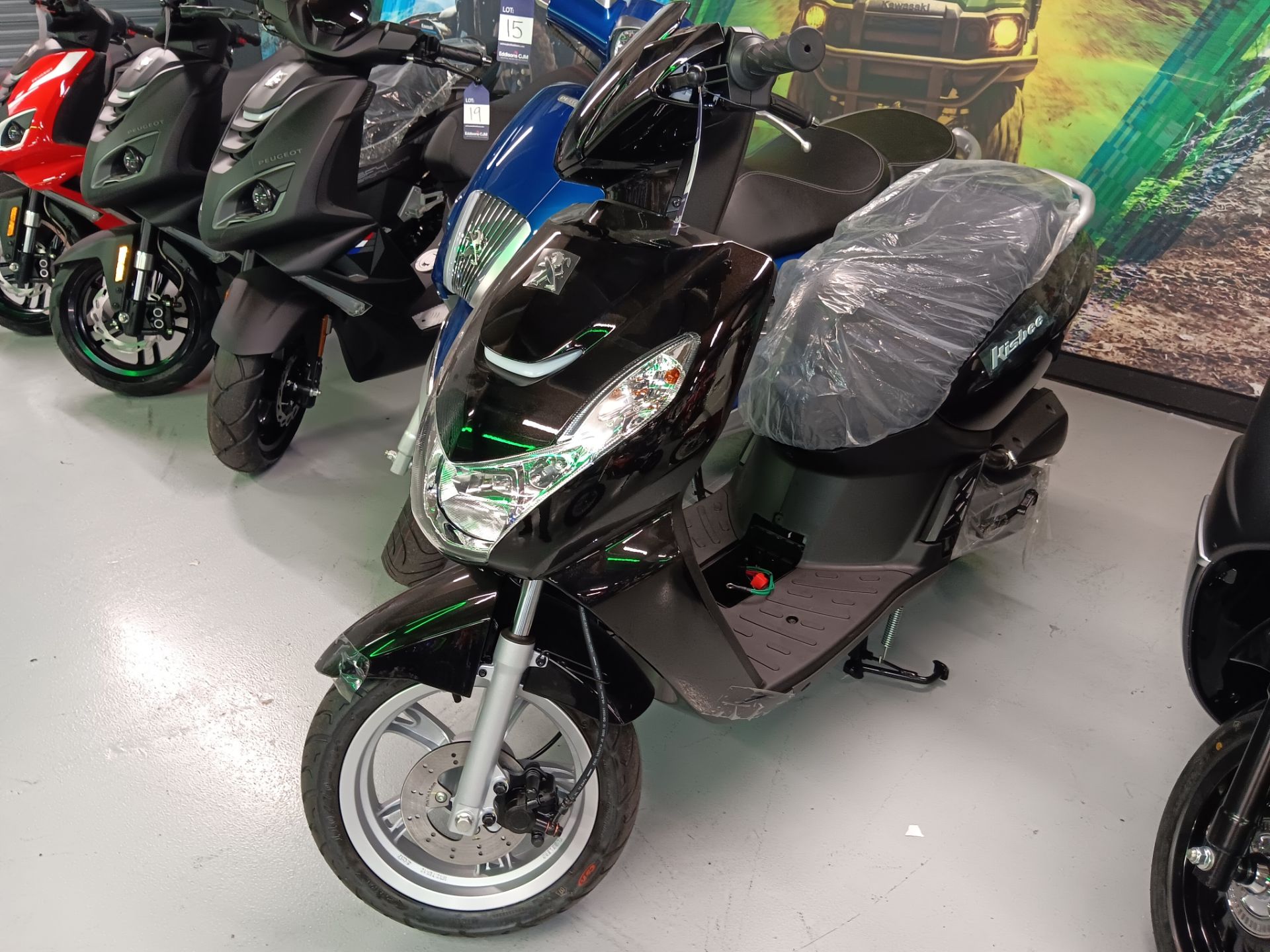 PEUGEOT KISBEE 50 ACTIVE Scooter, VIN No: VGAK1AAMA0J011250, Year: 2021 (Retail price £2,335)