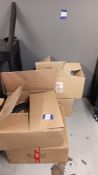 2x Boxes of motorcycle seats & 2 x boxes of wheels