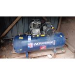 FIAC Workhorse WR3HP2005.1 receiver mounted compressor, serial number FP39512 (2022)