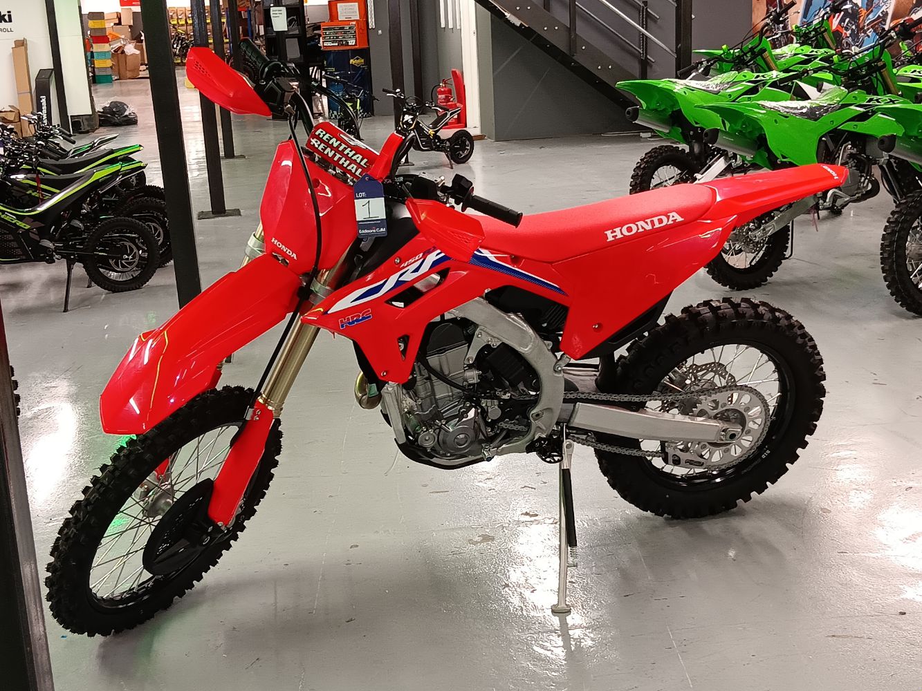 Important Two Day Sale of Late Model Off-Road Motorbikes & Scooters By Honda, Kawasaki, KTM, Yamaha & Kuborg, Stock & Accessories etc