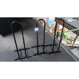 3 x Apico motorcycle stands