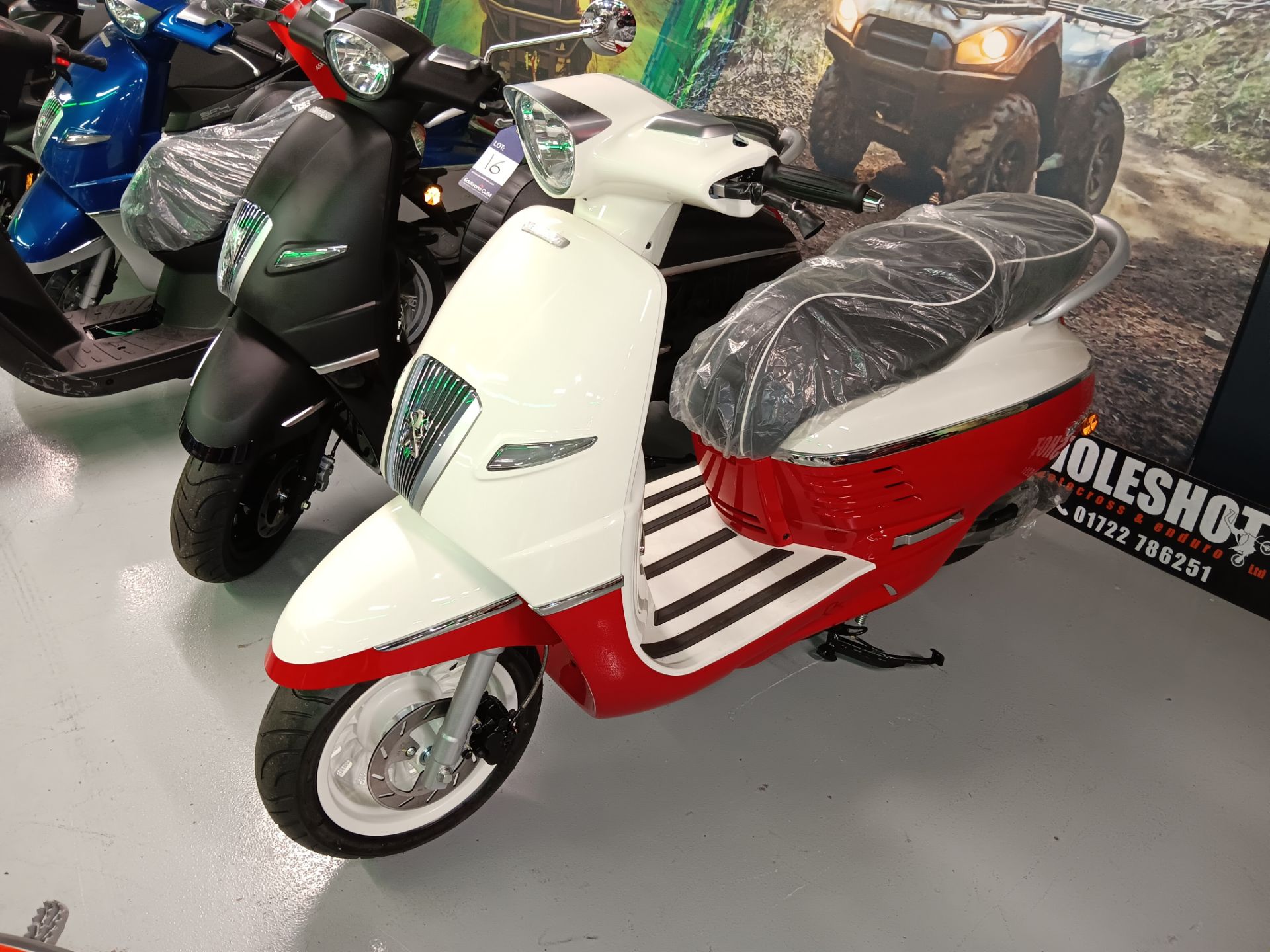 PEUGEOT DJANGO 50 Scooter, VIN No: VGAM1ADKC0J001202, Year: 2021 (Retail price £3,219) (Please - Image 2 of 5