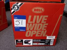 Bell MX 2022 Moto-9S Flex Adult Helmet Fasthouse Tribe M/G Black/White [M] (Retail Price £329.99)