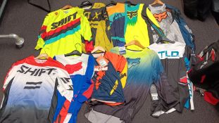 10 x Various Motocross Shirts