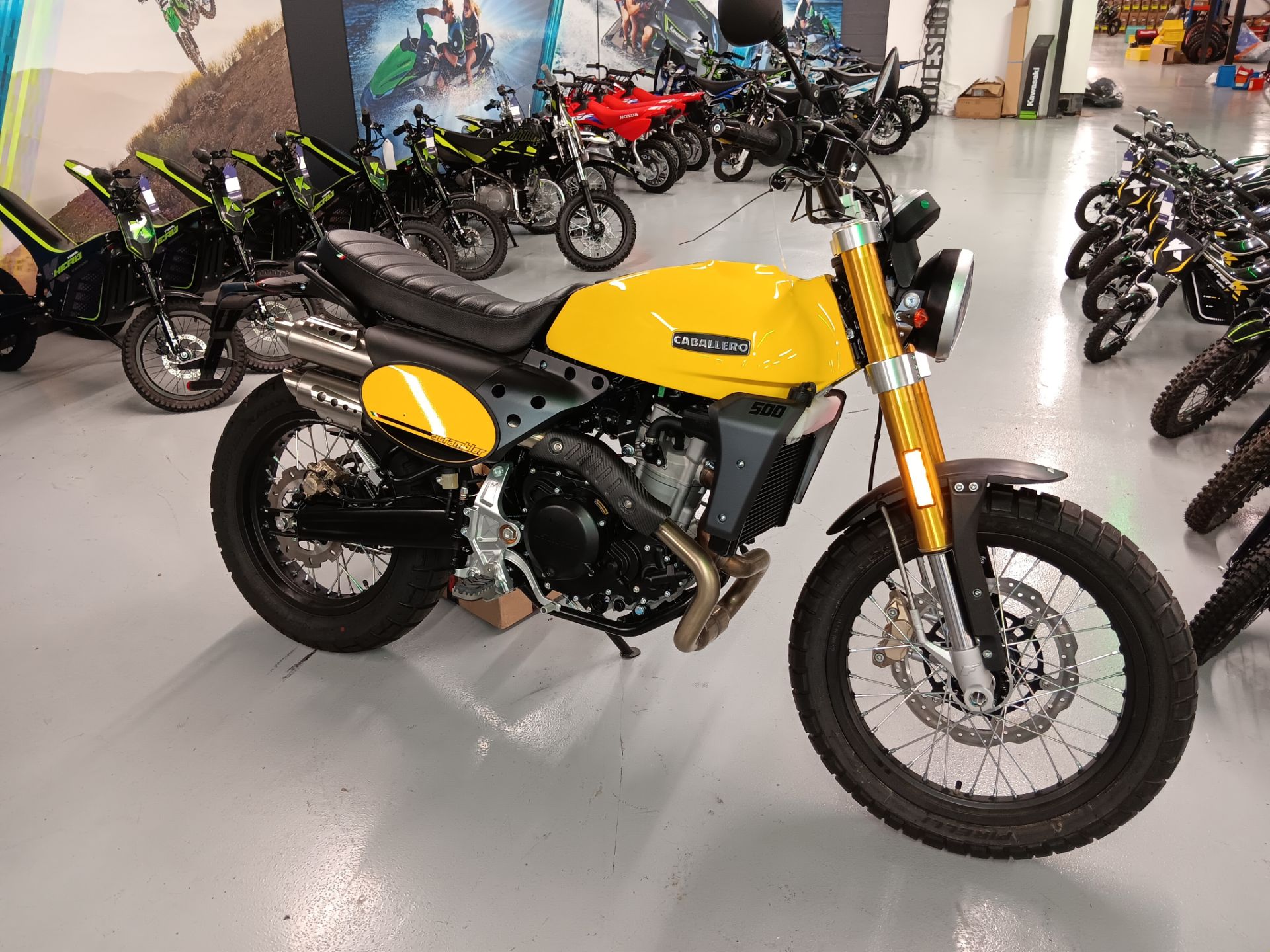 FANTIC CABALLERO SCRAMBLER 500, VIN No ZFMCA501SNM002686, Year 2022