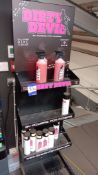 Dirt Devil display stand & quantity of cleaning products