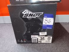 SHOT YOUTH FURIOUS HELMET - BLK/WHT YS (Retail Price £90)