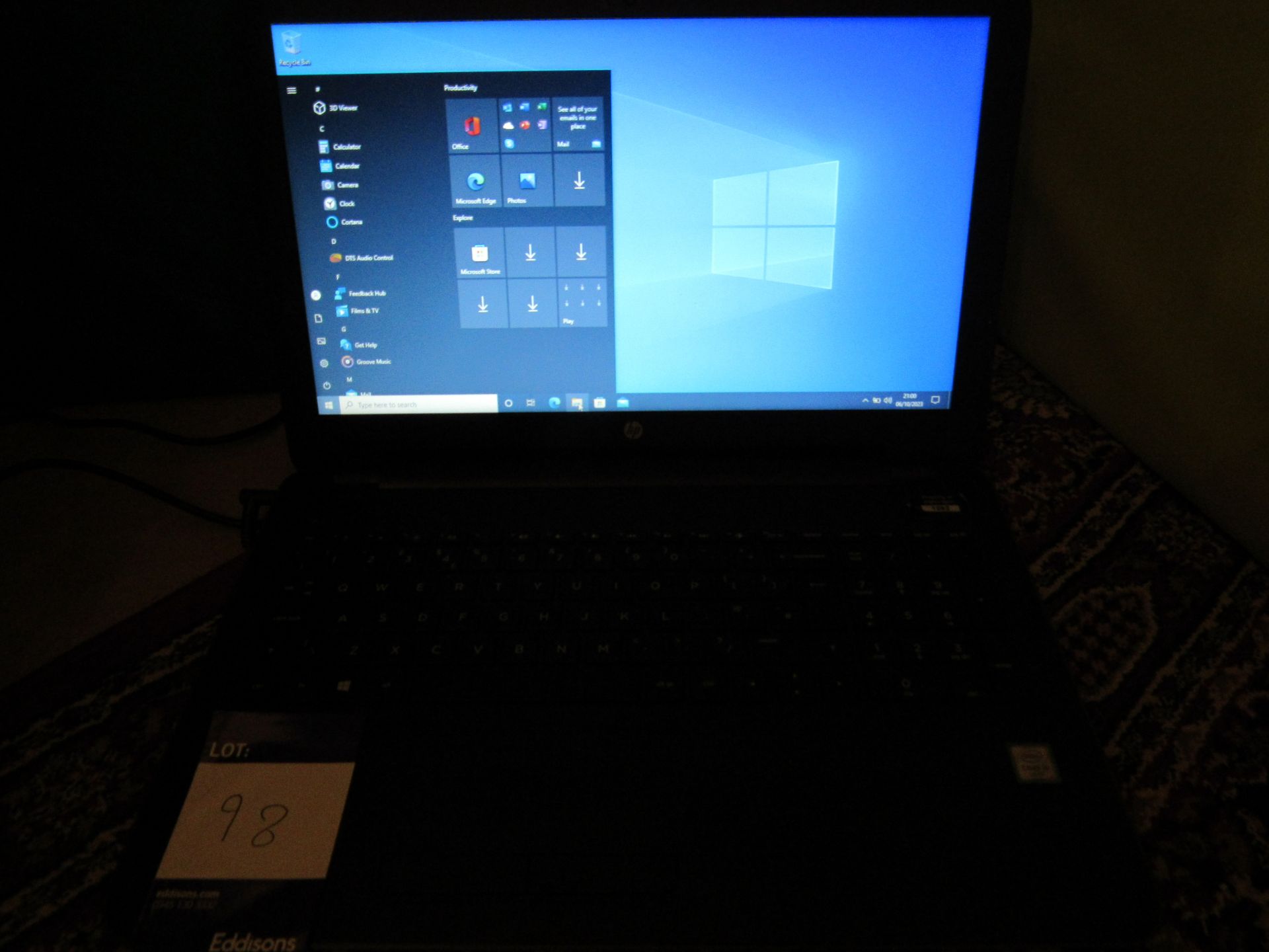 HP 250 G5 Laptop Intel i5-6200U, 4GB Ram, 464GB HDD with charger - Image 3 of 5