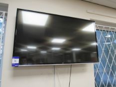JVC 50” LCD TV including remote control
