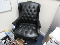 Leather effect Executive Office Chair