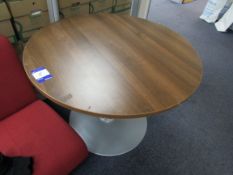 Circular Swivel Desk 1000mm wide