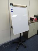 6 Wheedled portable whiteboard/flip chart holder
