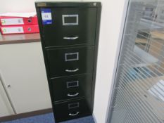 Lockable filing cabinet (no key)