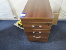 Lockable 3 drawer unit (key included)