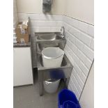 Hand wash and bucket sink